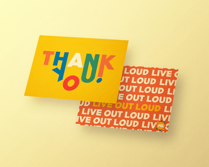 Thank You Card for Brand