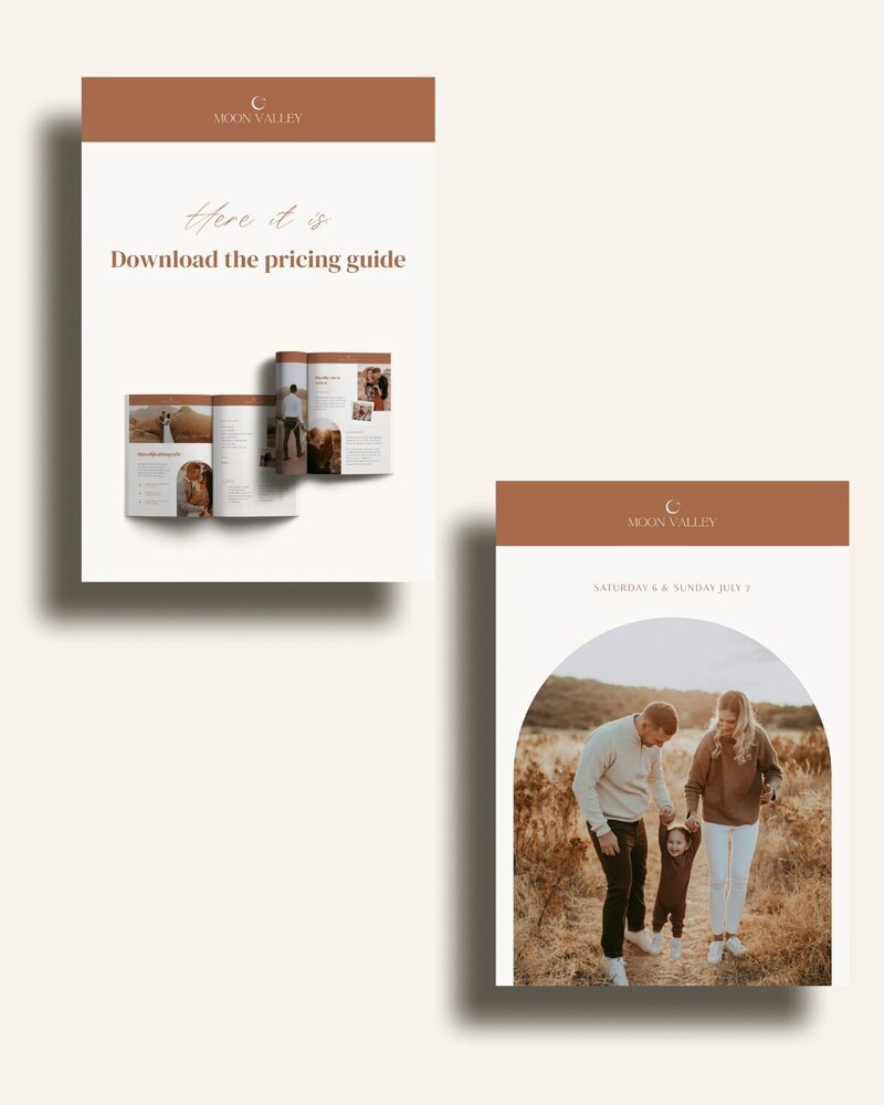 Bohemian Flodesk templates Moon Valley 10
