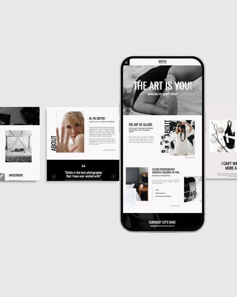 Dottie Mobile Template Carousel