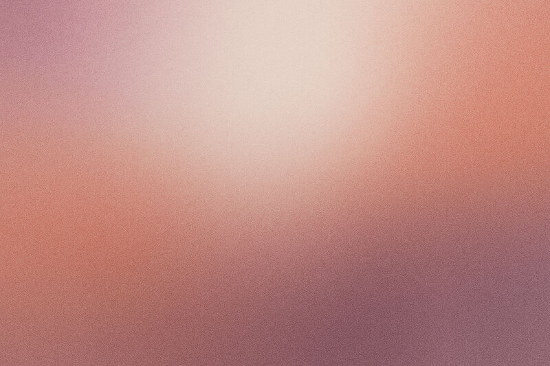 Soft gradient background of purple and orange used in Leslie Hansen Associates branding