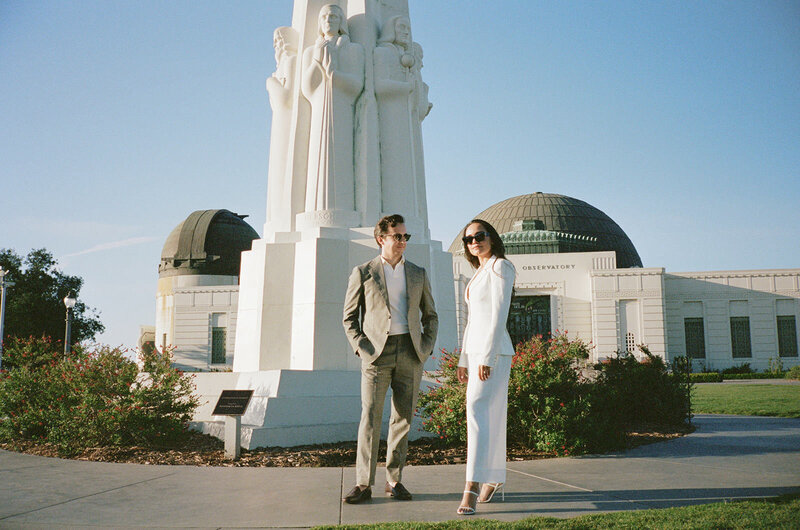 Los Angeles engagement photography session at the Griffith Observatory - 3