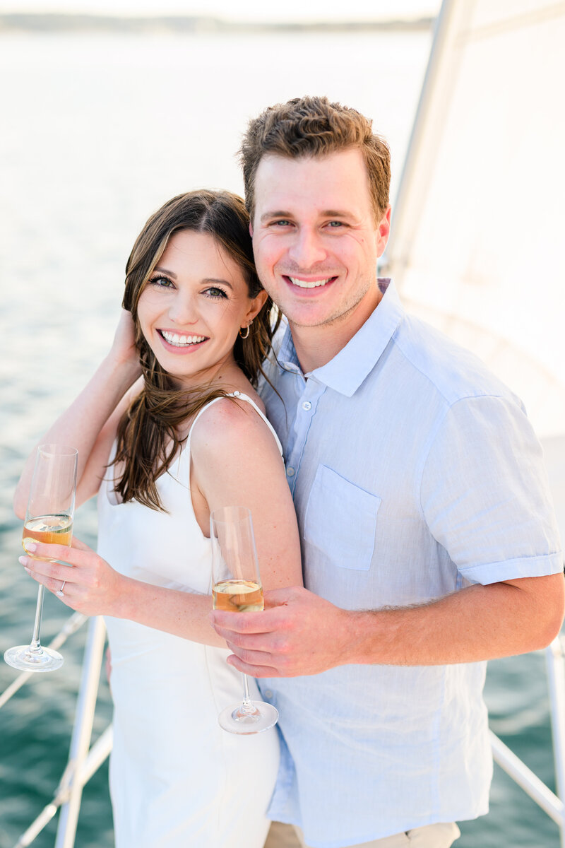Sailboat Engagement Photos in Austin Texas-8