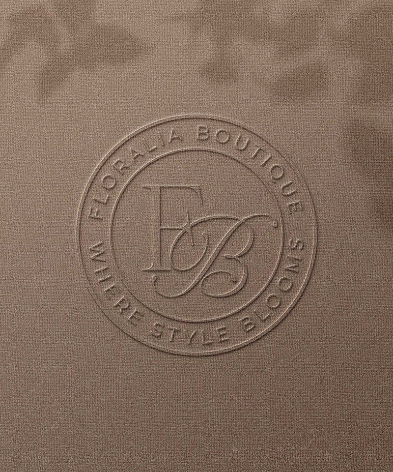 Hand Drawn Floral Logo and Branding
