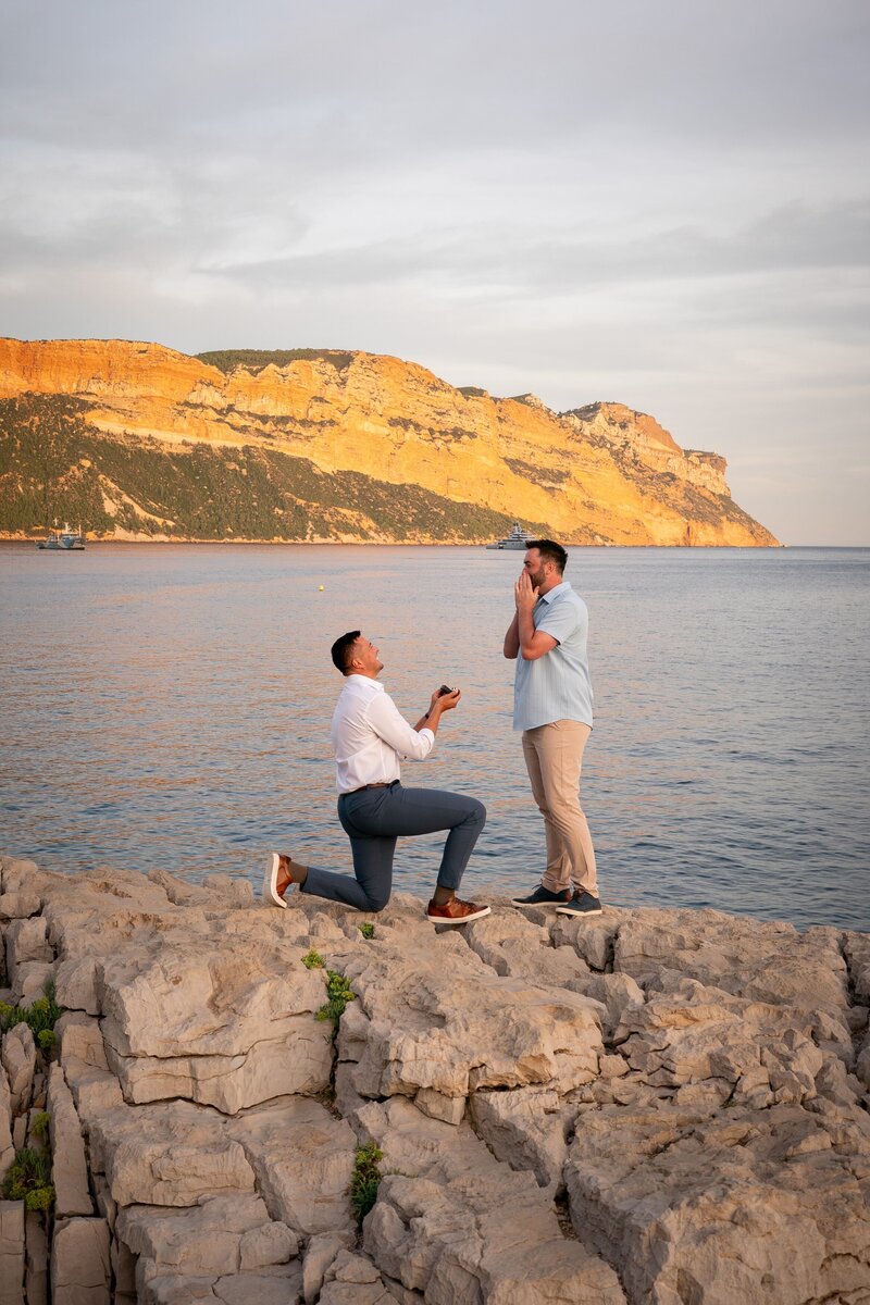 Cassis Proposal Photoshoot Provence Photographer