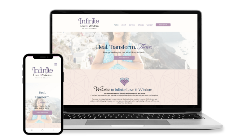 Website design for Georgina North