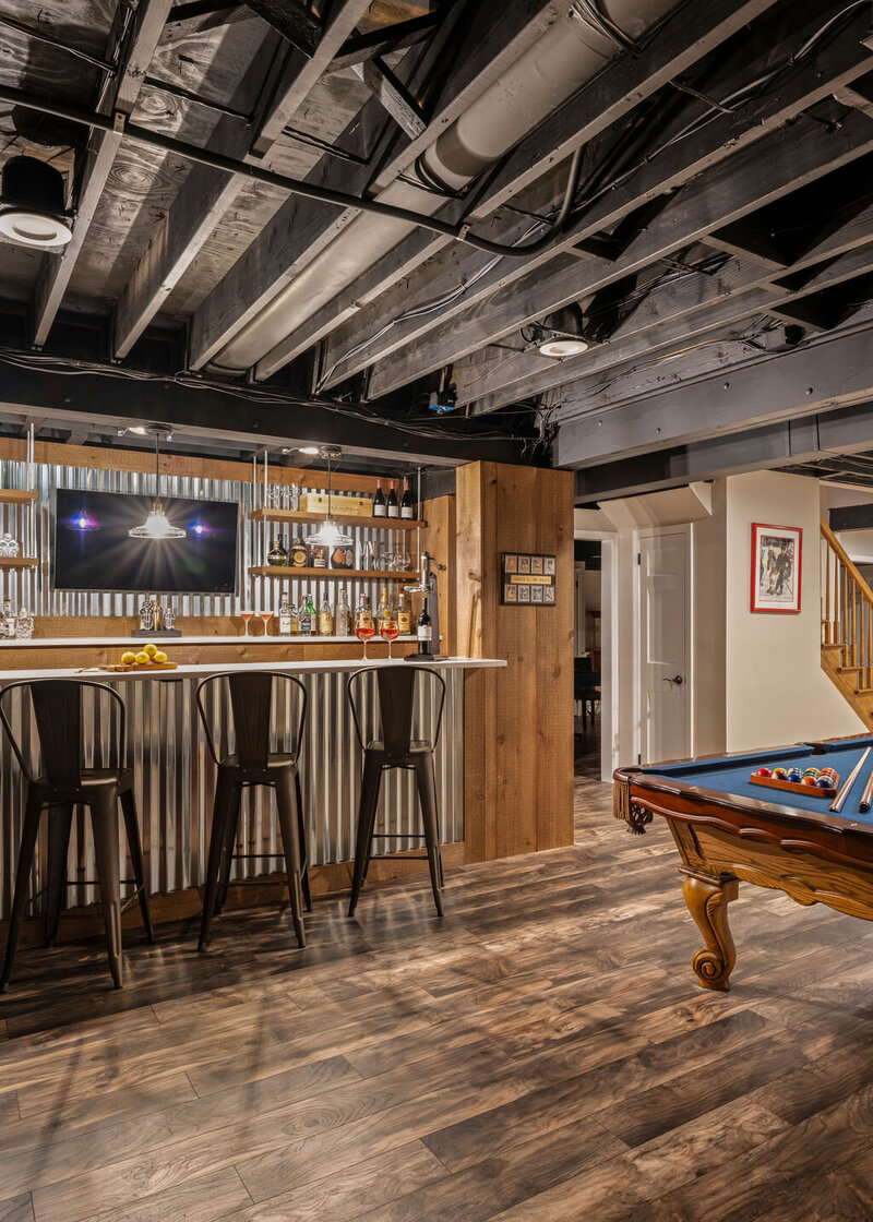 Donna Restaino Levey NJ Home Design and Decor Bar and Game Room