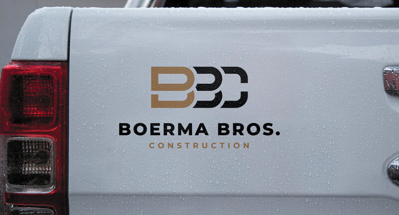 Boerma Bros Construction InSeek Identity Branding Social Media Development Construction Brand Design Tradie Signage