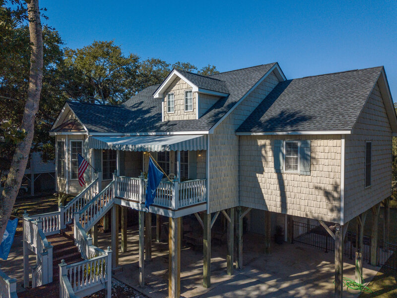 Side view of Edisto License to Chill, An Edisto Beach Vacation Rental