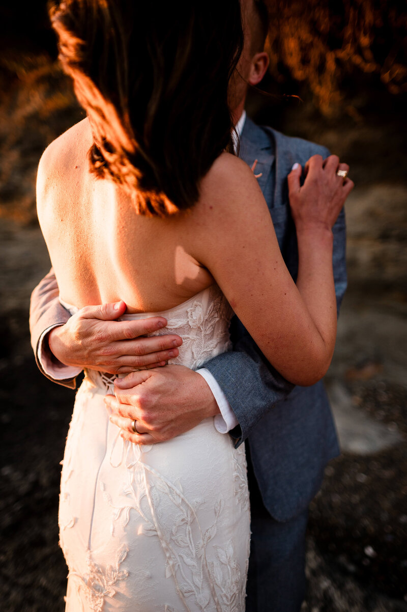 Washington state bridal couple