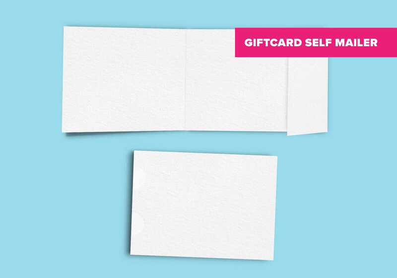 giftcard self mailer