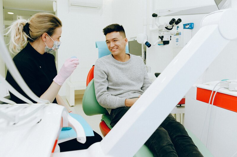 a dental operatory at village dental