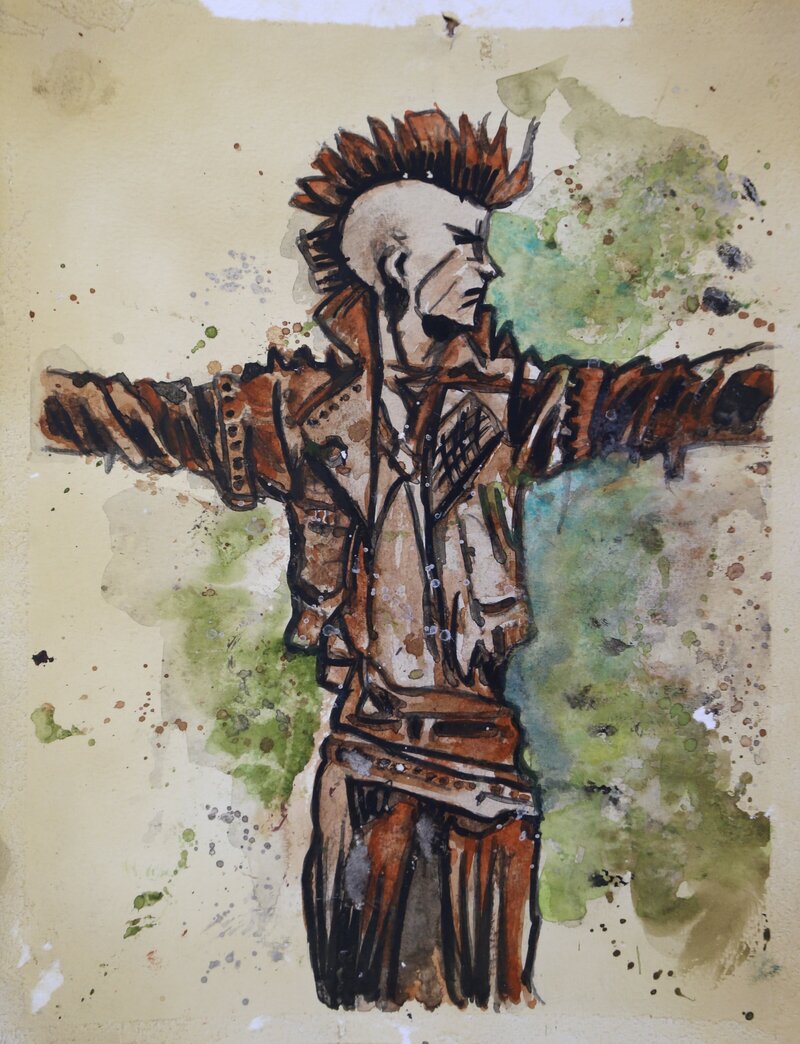 Brent Ray Fraser Paintings - The 100 TV Show 2018 - 42