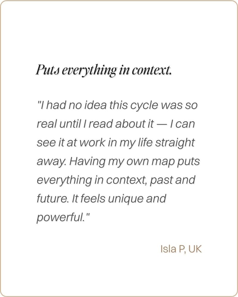 Testimonial image highlighting results from the LifeTime Guide by Lidia Ranieri.