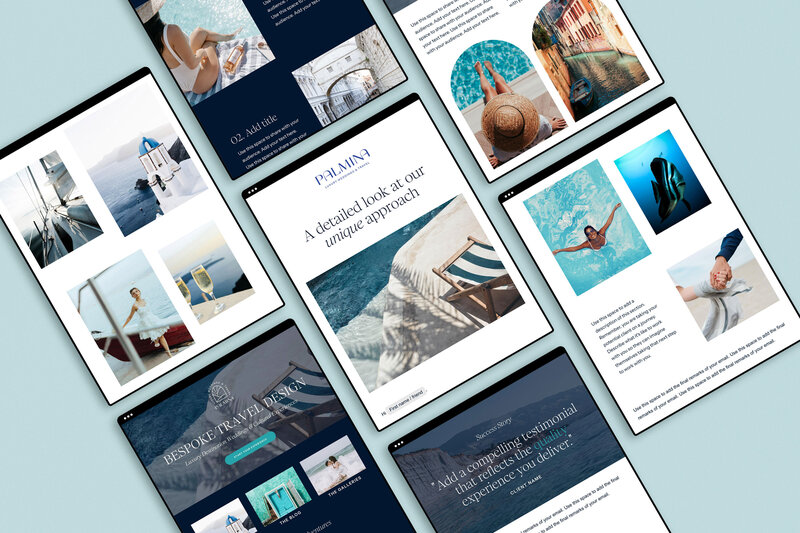 flodesk email templates on ipads