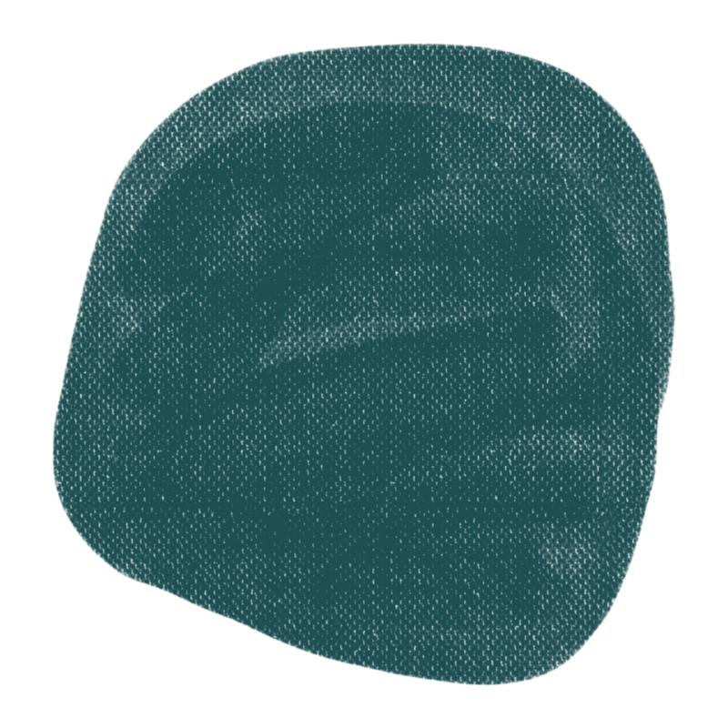 green paint circle