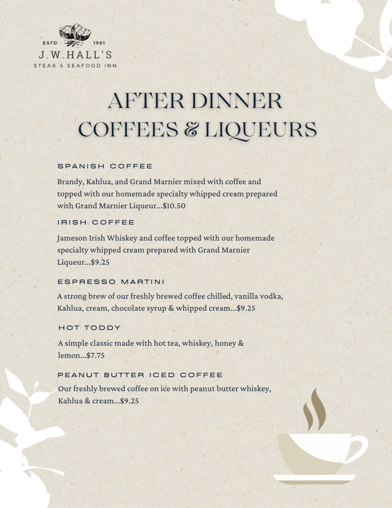 Dessert Menu Page 2