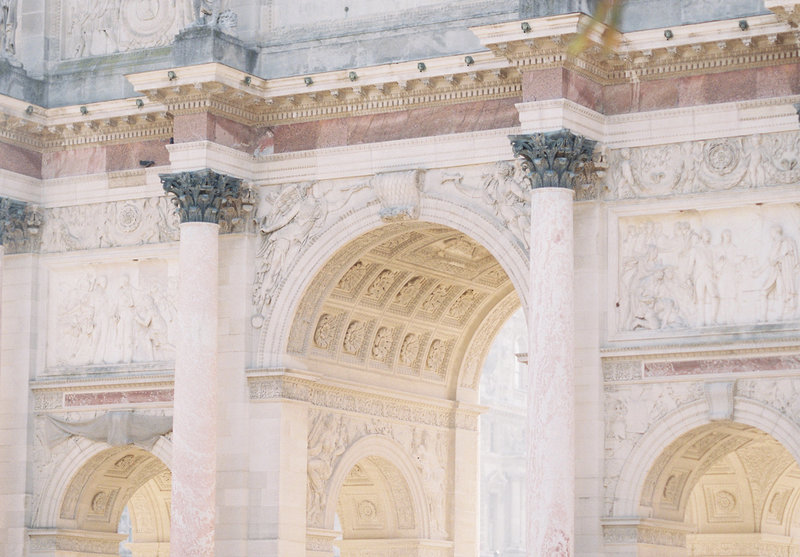 lumi wedding photography arch in paris