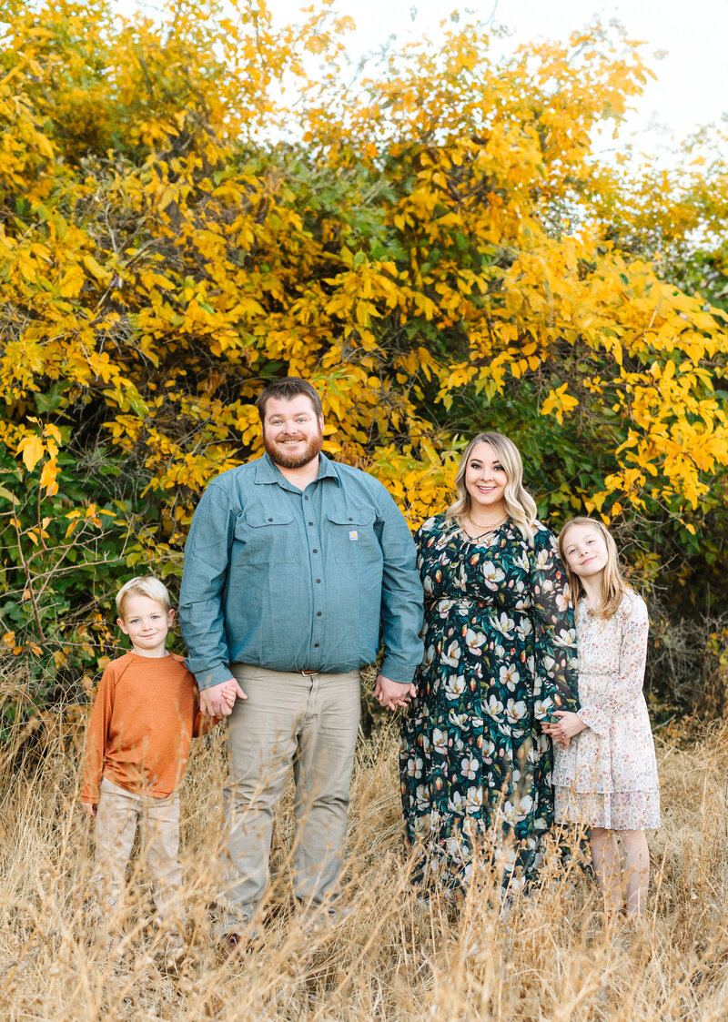 Misty with her family