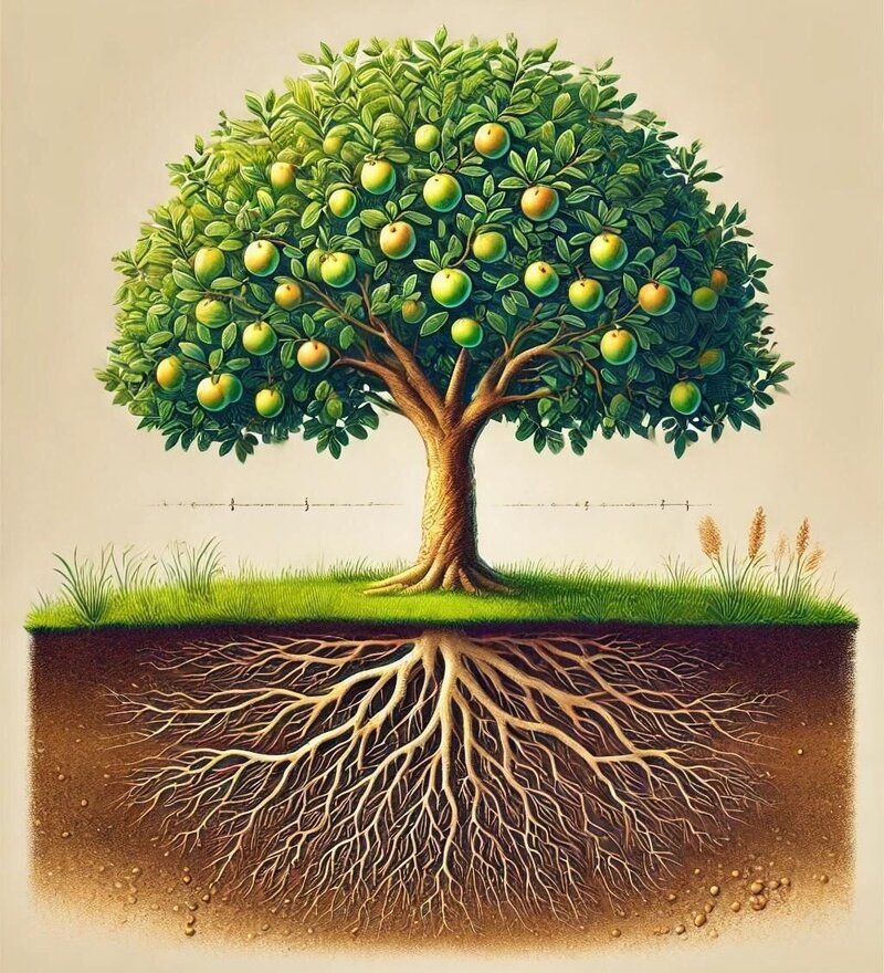 healthy tree and roots - Wise Counsel Solutions mobile