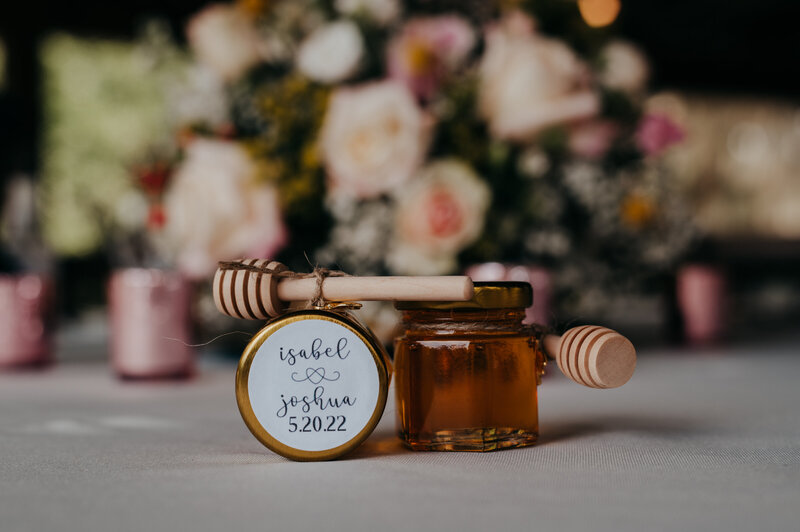 honey wedding favors for hilton head wedding