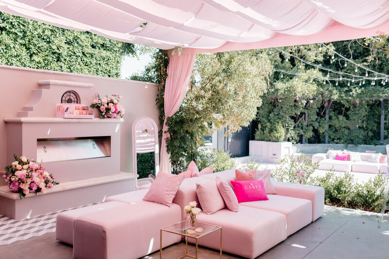 Cakes Body influencer event by The Works Collective | experiential event design in Los Angeles.