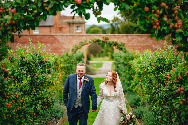 Bride and Groom just married at Homme House