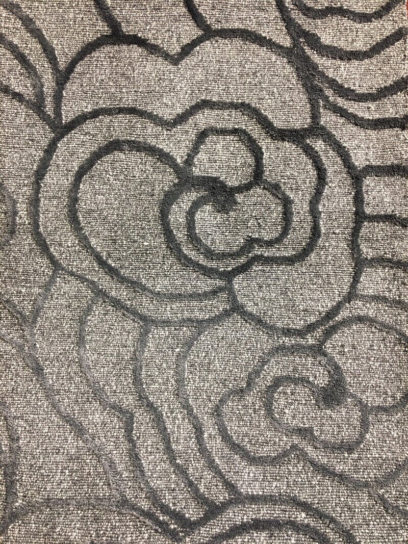 Camelia sample in charcoal