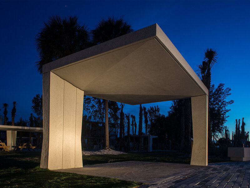 Sweet Sparkman Architecture Siesta Key Beach Pavilions Landscape 1