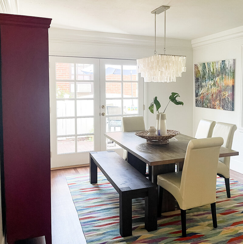 Dining Room Design / Denver Colorado Interior Design / Teak an dAmber Interiors