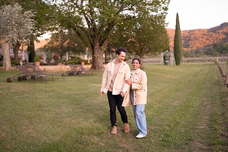 Bastide de Marie Provence Engagement Couple Photo shoot