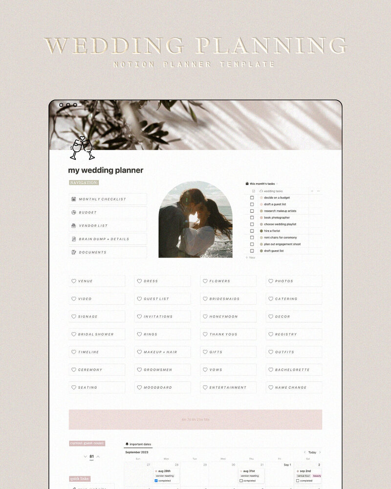 wedding copy
