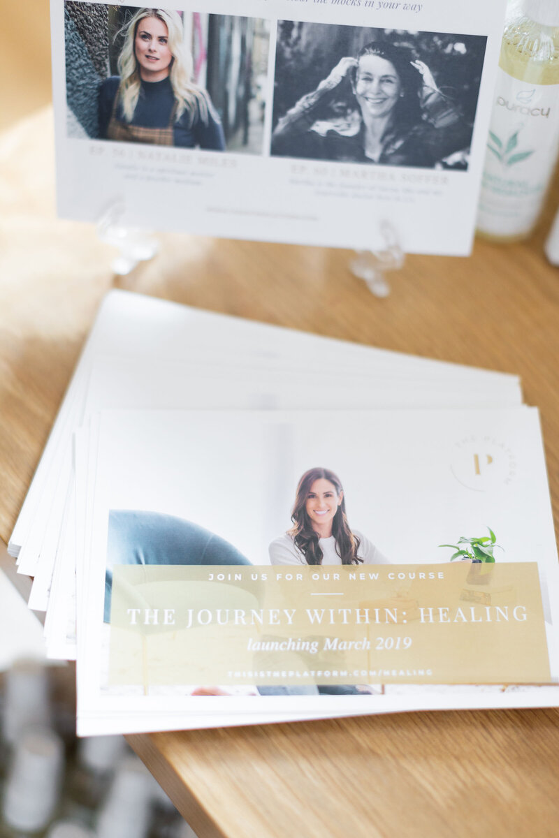 branding, podcast logo, health and wellness brand based in los angeles, california