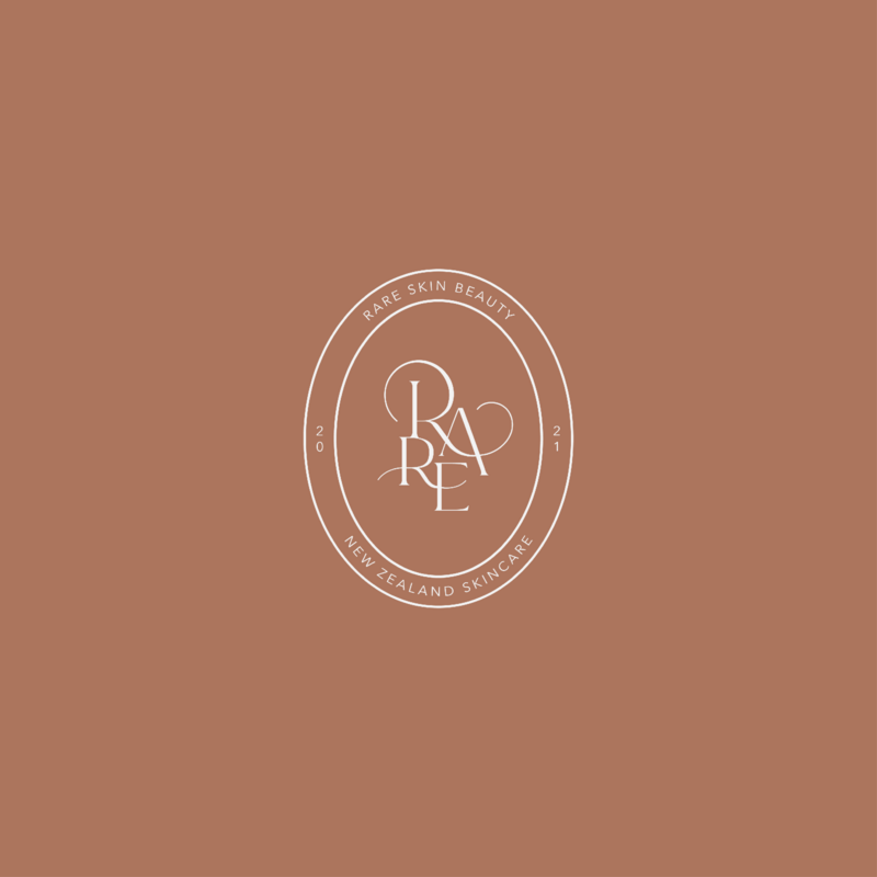 Rare Skin skincare logo design