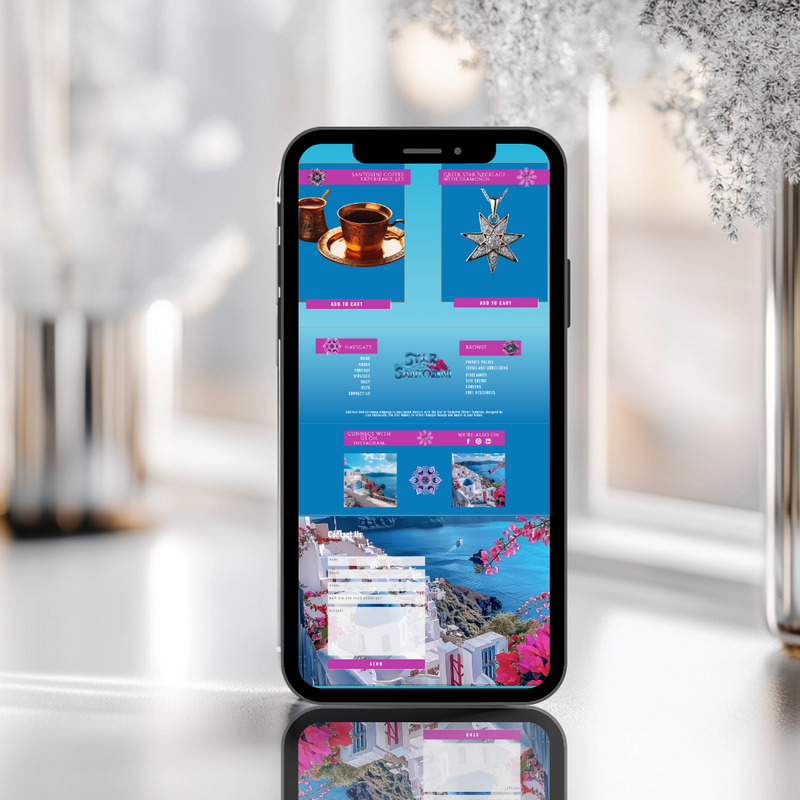 Star of Santorini - Branding Element - Shop5