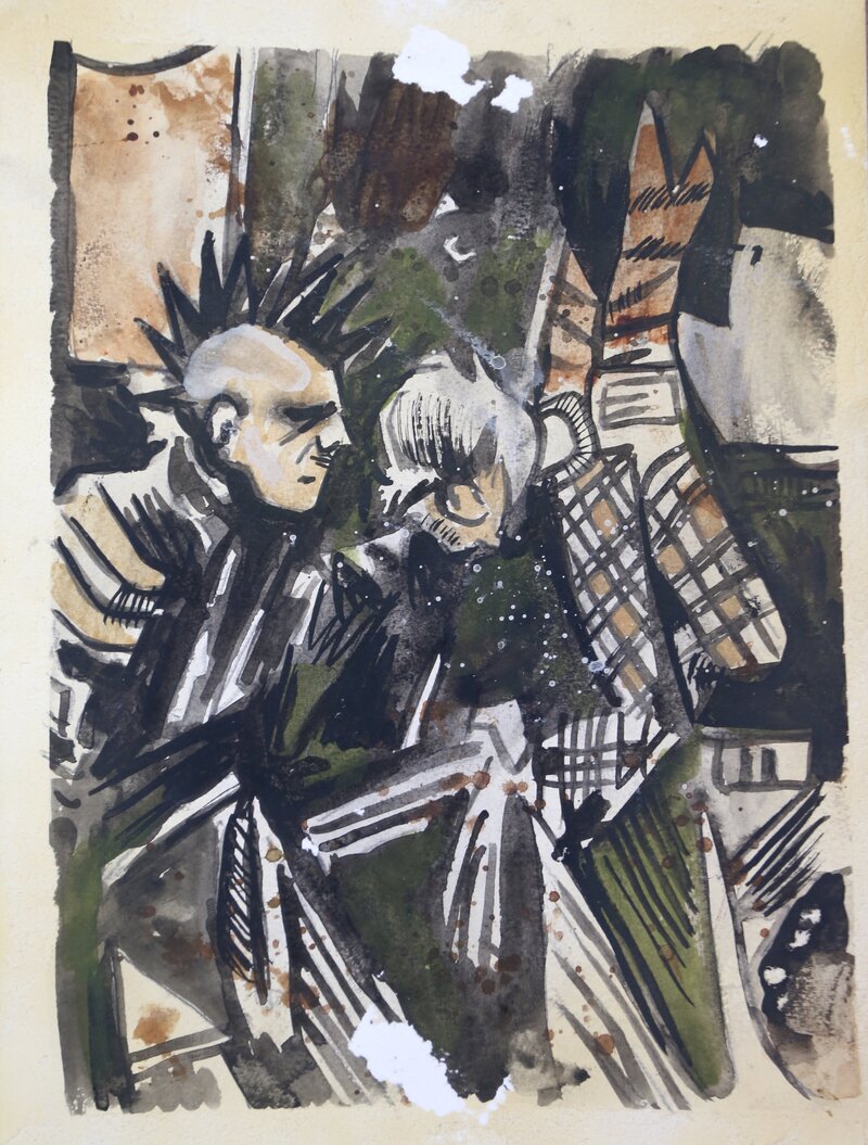 Brent Ray Fraser Paintings - The 100 TV Show 2018 - 38