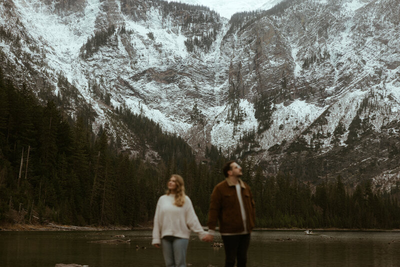 couple holding hands