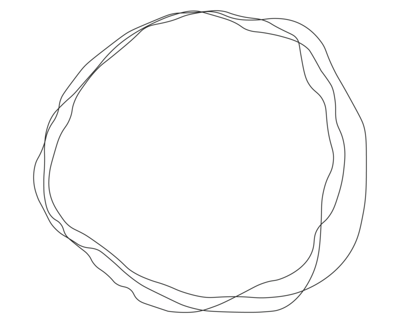 abstract black circle lines
