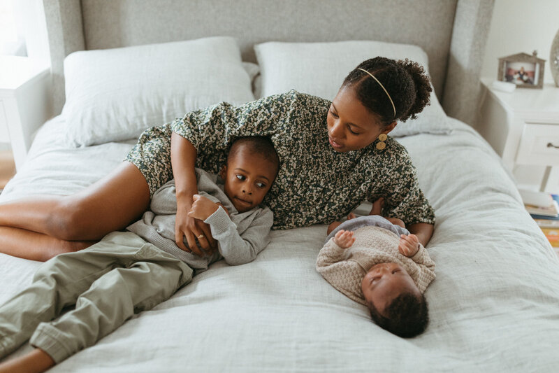 Newborn photographer in Belmont