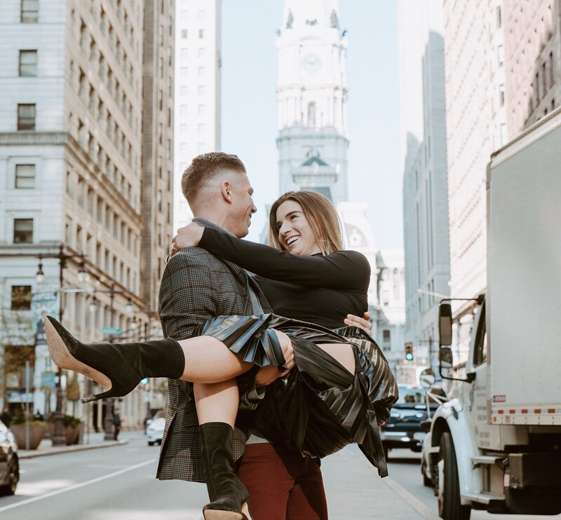 Philadelphia engagement session