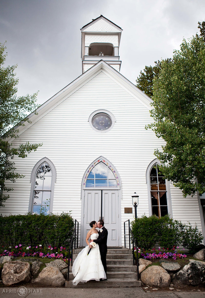 Cute historic and quaint chapel in Breckenridge at Saint Mary's