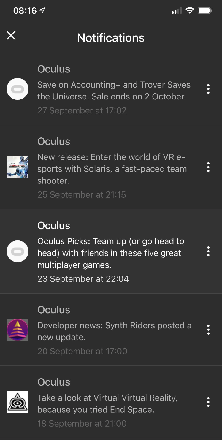Before: Generic headlines that simply indicate the device