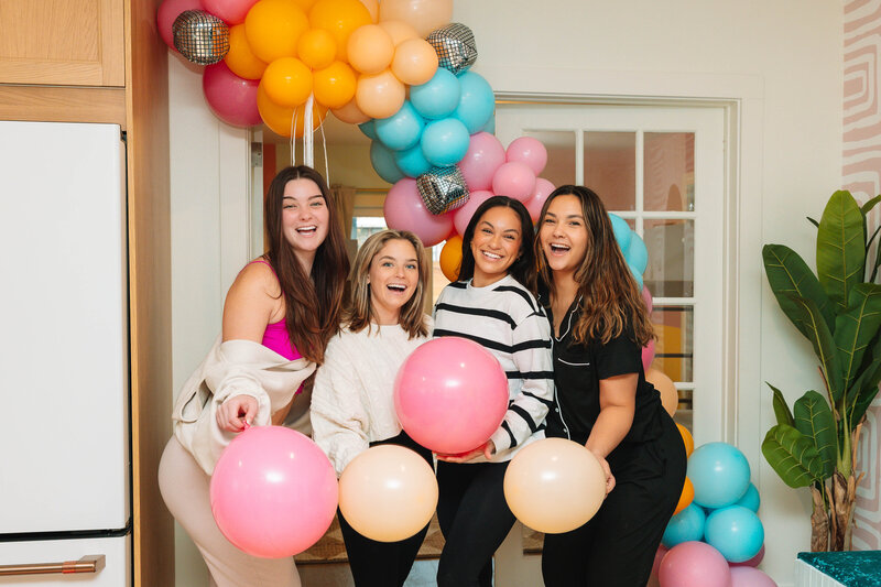 Airbnb Bachelorette Party in Austin Texas Photographer