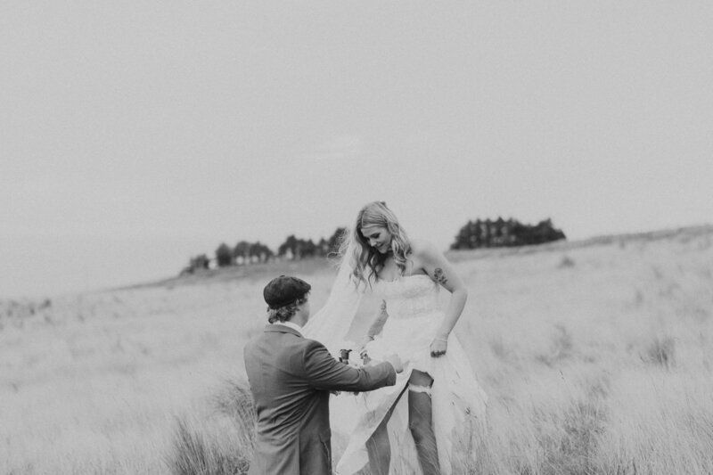 Engagement, Couples beach shoot at Taylors Mistake Beach by Tracey Allsopp Photography