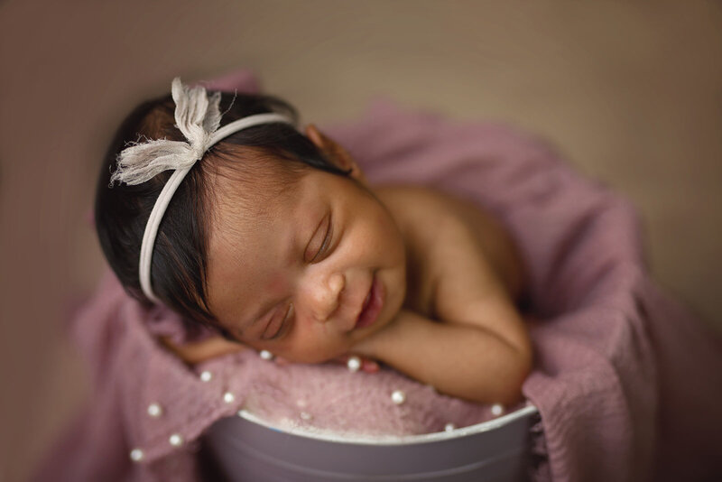 Atlanta newborn photography session