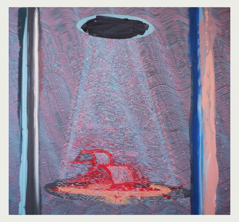 Dark Cloud - oil on canvas - 150 x 160 cm. -2020jpg_11zon