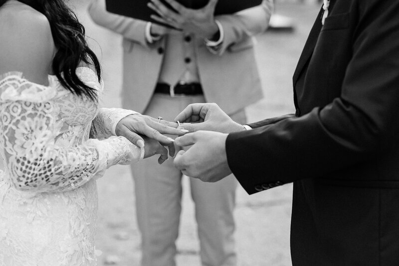 Paris Elopement Ring Exchange Destination Photography