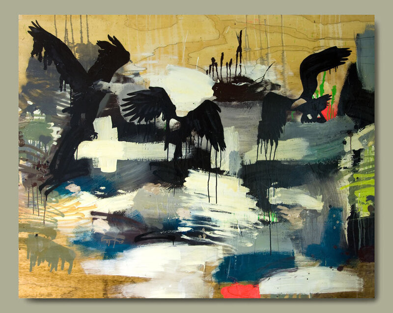 Brent Ray Fraser HI Whistler Hostel Art 2010 - 01