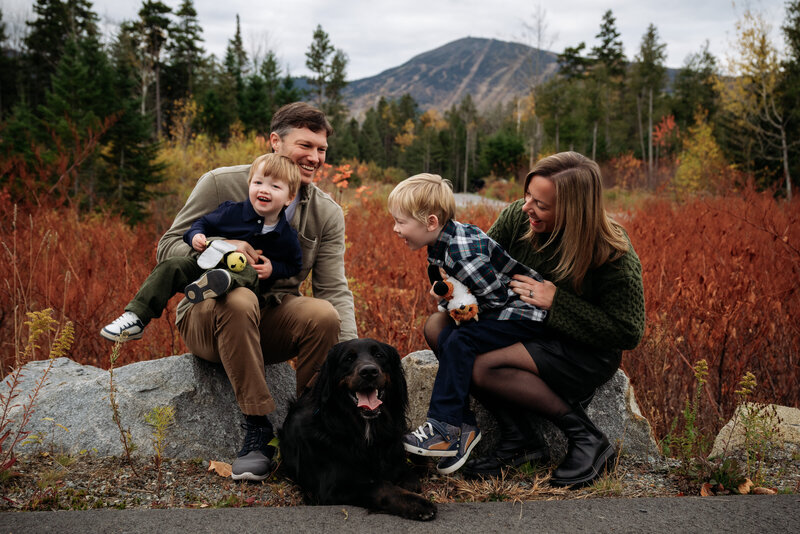 Sugarloaf mountain family portraits