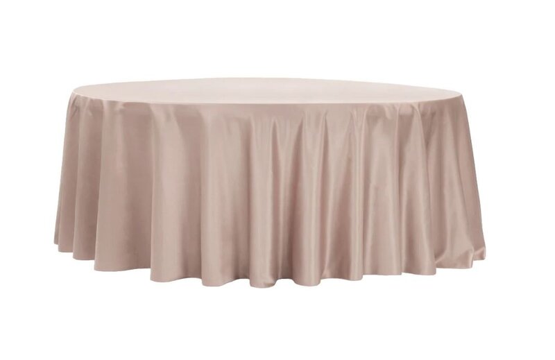 Lamour tablecloth - Taupe-Rori Ranch Rentals
