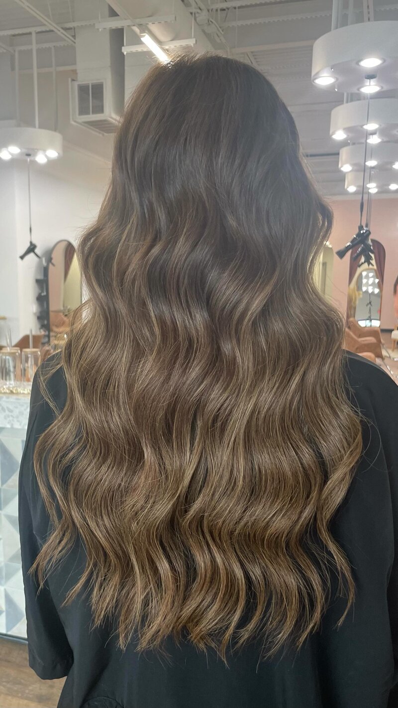 Dimensional Brunette Hair Color by Salt Hair Collective - East Beach Norfolk Hair Salon for Lived in Low Maintenance Color - 3